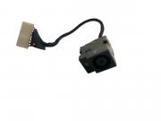 CONNETTORE ALIMENTAZIONE DC POWER JACK PJ153 HP CQ61 G61 CQ71 DV5 DV6 DV7 6 PIN