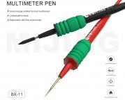 CAVI MULTIMETRO TESTER PROFESSIONALE ULTRA FINE SOTTILE MIJING BX-11