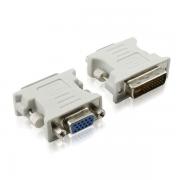 CONVERTITORE DA DVI 24+5 MASCHIO A VGA FEMMINA DVI TO VGA, ADATTATORE DVI A VGA