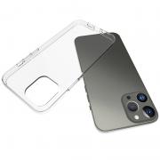 CUSTODIA COVER GOMMA TPU ULTRA SOTTILE TRASPARENTE APPLE IPHONE 13 PRO 0,5MM