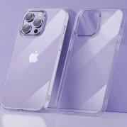 CUSTODIA COVER GOMMA TPU IPHONE 15 PRO  TRASPARENTE