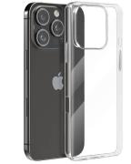 COVER CUSTODIA GOMMA TPU MORBIDA IPHONE 16 PRO MAX TRASPARENTE