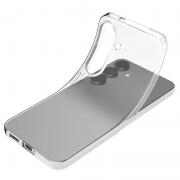 CUSTODIA COVER TPU GOMMA SAMSUNG GALAXY S25 TRASPARENTE MORBIDA