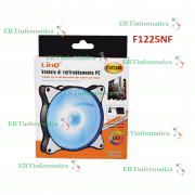 VENTOLA RAFFREDDAMENTO DISSIPAZIONE PC COMPUTER LED INSIDE GLOW TURN BLUE GAMING 12 CM 120MM