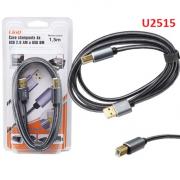 CAVO USB STAMPANTE USB2.0 1.5 METRI FOTOCOPIATRICE MULTIFUNZIONE FAX