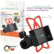 SUPPORTO PORTA CELLULARE BICICLETTA MOTO IPHONE SAMSUNG XIAOMI OPPO REALME