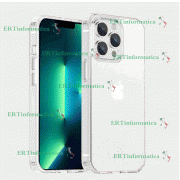 CUSTODIA MORBIDA GOMMA TPU IPHONE 14 PRO TRASPARENTE 1,5 mm