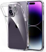 CUSTODIA COVER GOMMA TPU IPHONE 15 PRO MAX TRASPARENTE