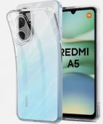 CUSTODIA COVER GOMMA XIAOMI REDMI A5 TRASPARENTE