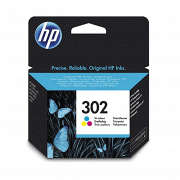 CARTUCCIA ORIGINALE HP 302 F6U65AE ABE TRICOLOR HP DESKJET 1110 ENVY 4520 OFFICEJET 3830