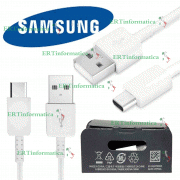 CAVO ORIGINALE SAMSUNG DG970BWE TYPE C S8 S9 NOTE 8 9 10 S10 S10E PLUS BIANCO