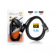 CAVO VIDEO DP DISPLAYPORT HDMI NOTEBOOK MONITOR TV VIDEO 4K MAC