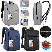 BORSA ZAINO COMPUTER NOTEBOOK PORTATILE LAPTOP 13" 14" 15,5" 15,6" 16" NERO