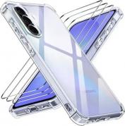 COVER CUSTODIA GOMMA TPU Galaxy A17 TRASPARENTE 2mm